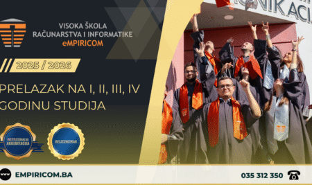 Upis studenata radi nastavka studija na Visokoj školi eMPIRICOM