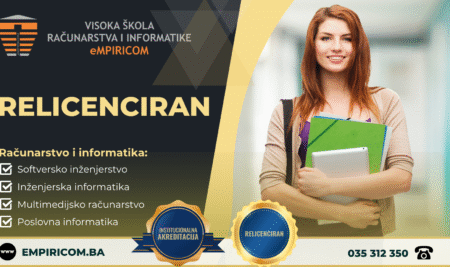 Visoka škola eMPIRICOM relicencirana i akreditirana do 2030. godine
