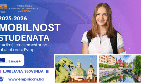 Poziv studentima za prijavu na kreditnu mobilnost u ak. 2025/2026 godini – Slovenija