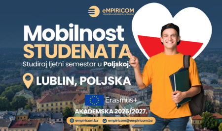 Poziv studentima za prijavu na kreditnu mobilnost u ak. 2026/2027 godini – Poljska